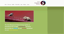 Desktop Screenshot of crisismanagementnetwork.com